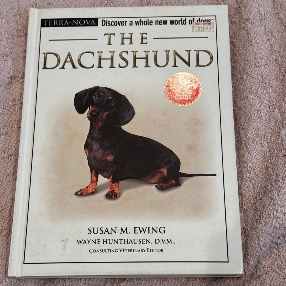 The Dachshund Book by Susan M. Ewing - Dog Petcare Book & DVD - Terra Nova - New